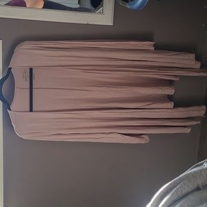 Torrid size 1 Oatmeal Drape front Duster